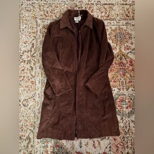 Newport News Chocolate Corduroy Jacket